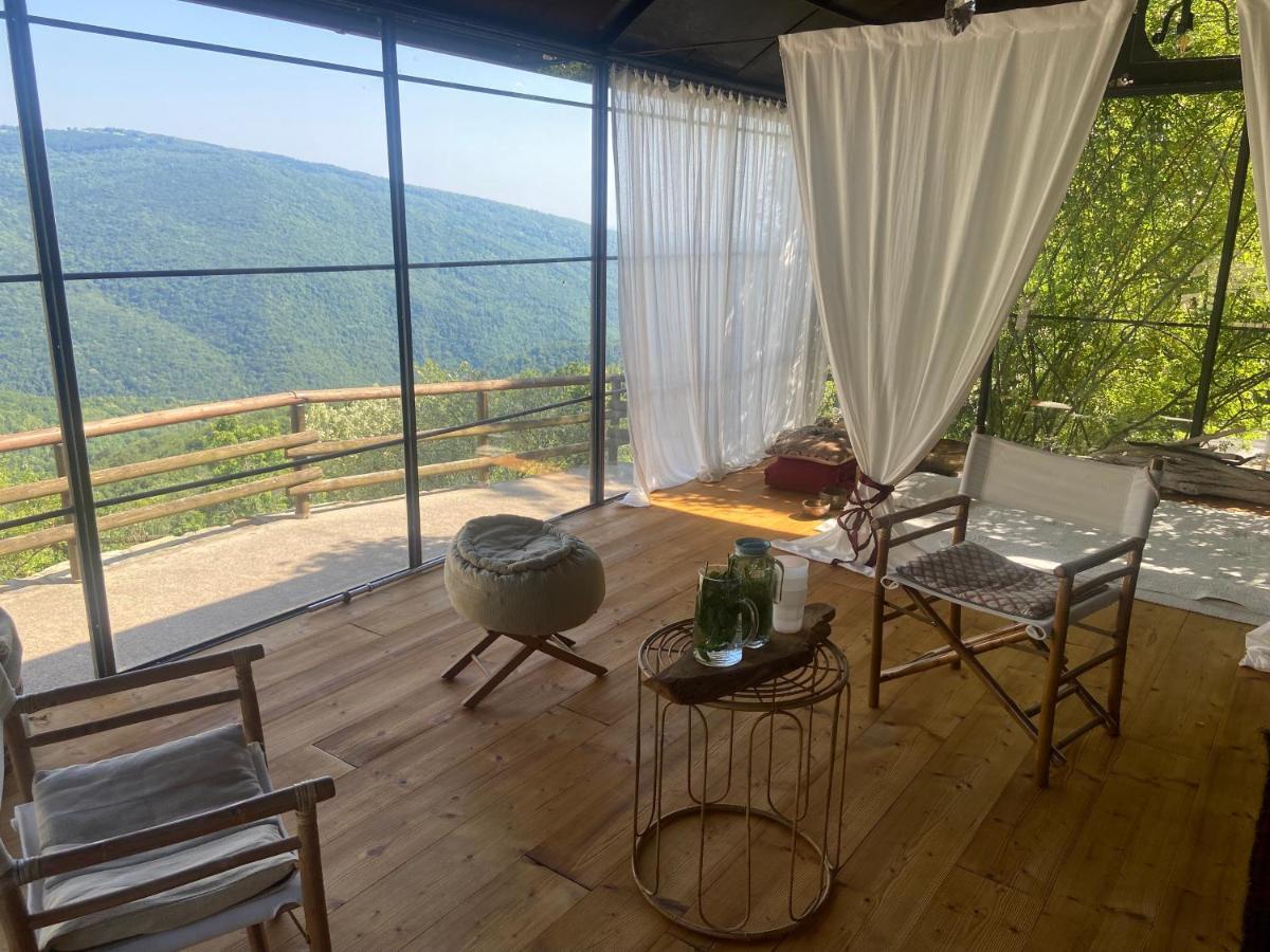 Suxen Nature Experience - Lodge Con Vista Panoramica Prepotto  エクステリア 写真