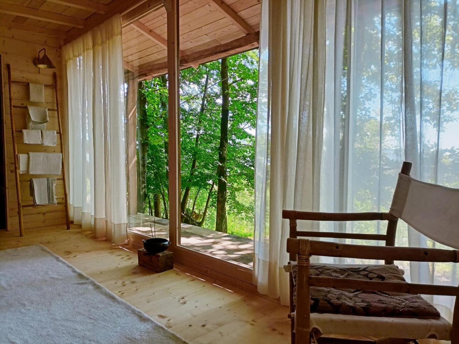 Suxen Nature Experience - Lodge Con Vista Panoramica Prepotto  エクステリア 写真